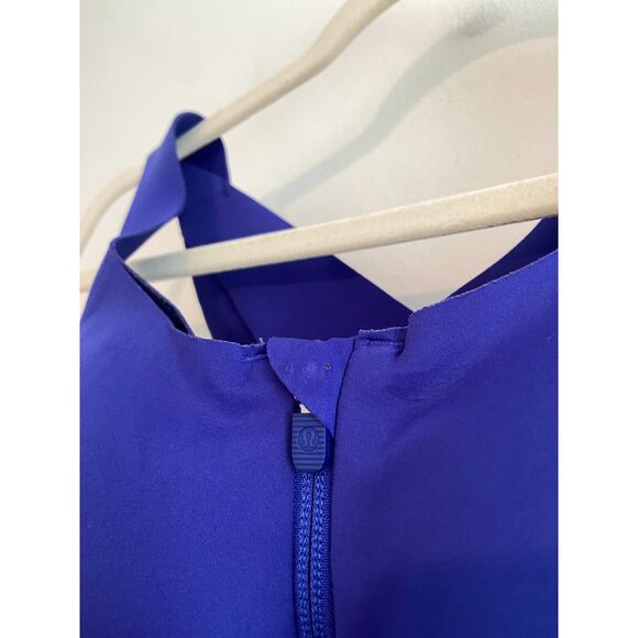 Lululemon Enlite Bra *Zip Front in "Lazurite" Blue 34D - Picture 6 of 8